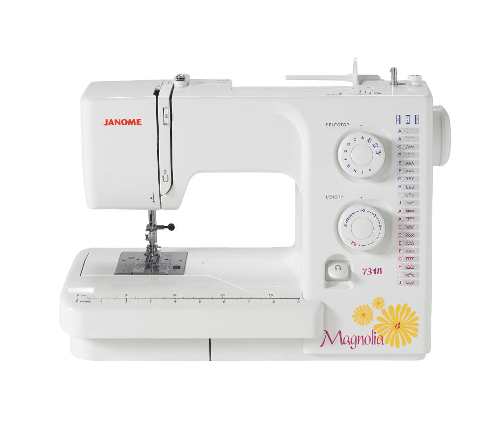 Magnolia 7318 Janome Sewing Machine at Heartfelt Quilting and Sewing