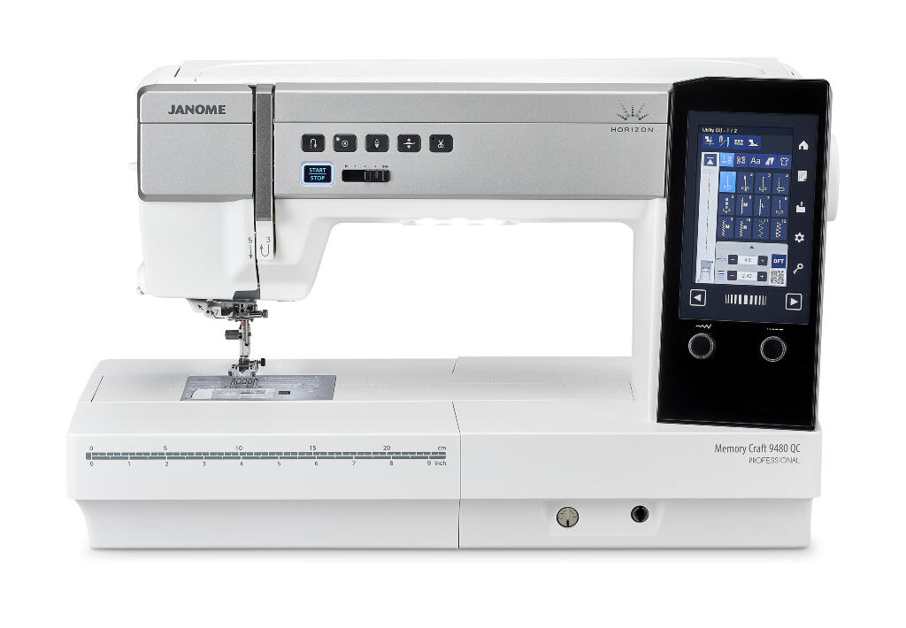 Janome 9480 QC Professional Sewing Machine at Heartfelt Quilting