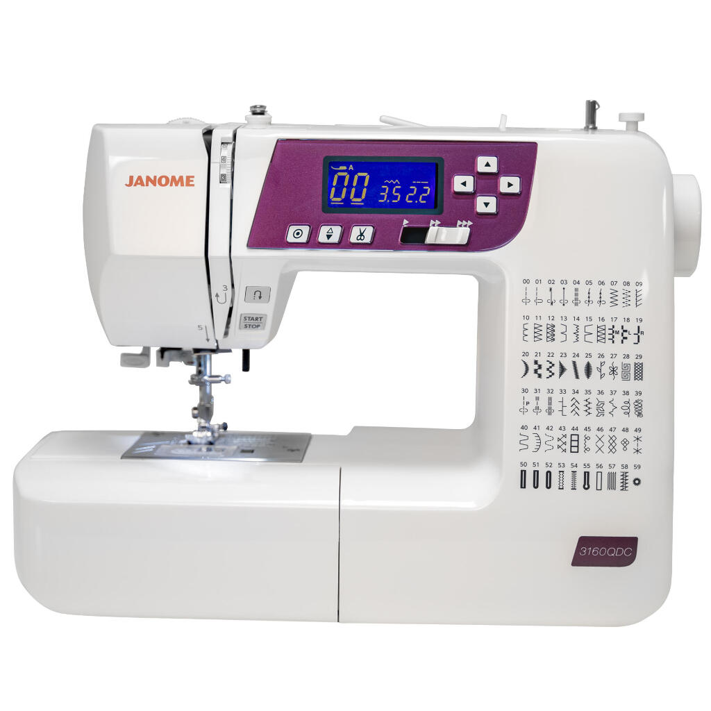 3160QDC Janome Sewing Machine at Heartfelt Quilting and Sewing
